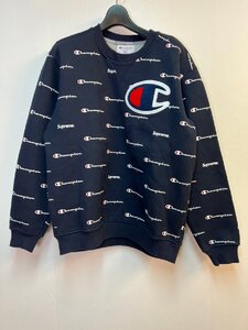 ☆Supreme シュプリーム champion チャンピオン☆13AW Supreme×Champion 総柄スウェット