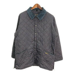 Barbour バブアー LIDDESDALE リッズデイル キルティング ジャケット ネイビー (メンズ XL) 中古 古着 R6608