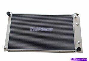 キャデラックの3列アルミニウムラジエーター65-82エルドラド65-74フリートウッド28 幅のコア3 Row Aluminum Radiator For Cadillac 65-82