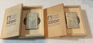 Zippo ジッポ スタジオジブリ/紅の豚/NZ-05.NZ-06/２点/未使用品/経年自宅保管品