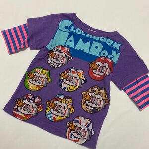 ☆JAM/ジャム☆100㎝☆Tシャツ カットソー 重ね着風