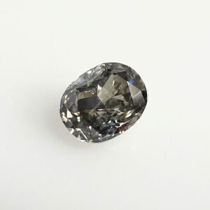 ０．２５４ct　ＦＡＮＣＹ　ＧＲＡＹ　Ｉ１　オーバル　グレーダイヤモンドルース