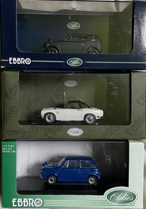 ＥＢＢＲＯ　1/43 ホンダ車（Z、S800、N360）３台　エブロ