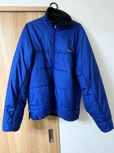 【極美品】 パタゴニア ファイヤーボール ジャケット 青色 Lサイズ 99年 USA Patagonia ダスパーカ DAS パプジャケット