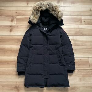 【送料無料】CANADA GOOSE カナダグース 2302JL MACKENZIE PARKA マッケンジーパーカー NAVY ネイビー S ファー付き ダウンコート