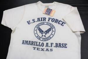 YTS50東洋Lバズリクソンズ サーマル生地 半袖Tシャツ 日本製USAF U.S.エアフォースBuzz Rickson