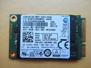 ★☆ 1円 ～スタート☆Samsung Msata SSD PM851 MZ-MTE256D 256GB ☆★