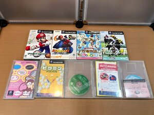 【ジャンク】ゲームキューブ　GAMECUBE　ソフト　まとめ売り9本【1円スタート！】■牧場物語■ダビつく■ピクミン■マリオ■他