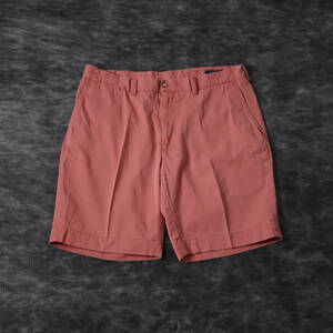 P905 POLO RALPH LAUREN Wide Color classic Chino Shorts Pink ポロラルフローレン ワイド カラー チノショーツ ハーフパンツ W36 ピンク