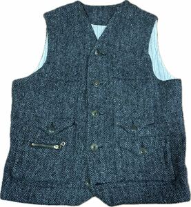 Waste(twice) ハリスツイード Harris Tweed Vest