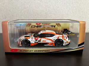 ◆ スパーク 1/43 au TOM’S GRスープラ #36 2023スーパーGT シリーズチャンピオン　チャンピオンボード付◆坪井翔/宮田莉朋