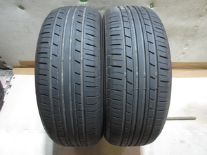 中古タイヤ　195/55R15　ヨコハマ　ECOS ES31　9分山　2本セット