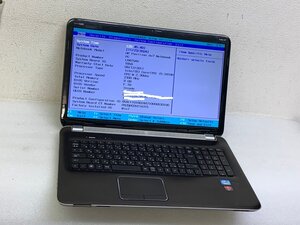 hp pavilion dv7 notebook pc i5-2410m メモリ8GB HDD500GB bios 確認ジャンク品