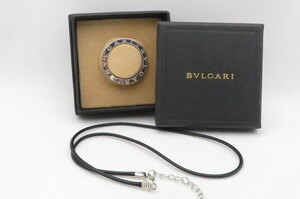 1円～【ほぼ未使用】BVLGARI ブルガリ B-ZERO1 ビーゼロワン ネックレス/チョーカー/キーリング　5-8-26