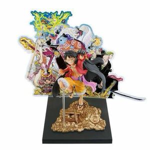 ONE PIECE ICHIBANKUJI Luffy figure BANDAI 一番くじ WT100記念 尾田栄一郎 描き下ろし 大海賊百景 B賞 モンキー・D・ルフィ 大海賊百景 