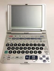 【中古】SHARPシャープ電子辞書 PW-9912K（省電力で薄型スリム・見やすい大画面の67コンテンツ・PW-9910の50に+17辞書の追加の量