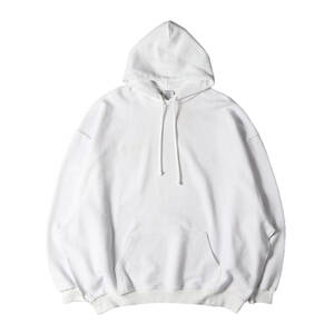 VETEMENTS ヴェトモン パーカー サイズ:XS 23SS オーバーサイズ インサイドアウト スウェットパーカー (ALL WHITE INSIDE-OUT HOODIE)