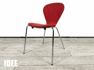 IDEE/イデー■CALEBASSE STACKING CHAIR / カルバス スタッキング チェア■レッド■北欧