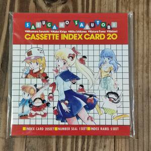 未開封品 さすがの猿飛 カセットインデックス CASSETTE INDEX CARD 20