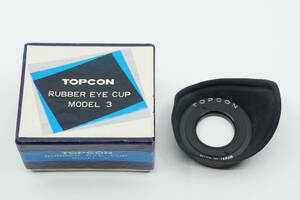 美品■トプコン ラバーアイカップ MODEL 3■TOPCON RUBBER EYE CUP モデル3■REスーパー SUPER DM 用 ラバーカップ アイカップ