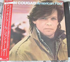 JOHN COUGAR AMERICAN FOOL ジョンクーガー　　アメリカンフール　国内盤当時物