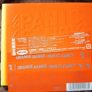 【初回限定版】ＯＲＡＮＧＥ ＲＡＮＧＥ／限） ＰＡＮＩＣＦＡＮＣＹ 初回特典DVD 帯付