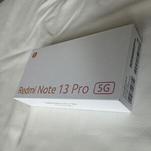 【新品未使用】Xiaomi Redmi Note 13 Pro 5G オーロラパープル XIG05