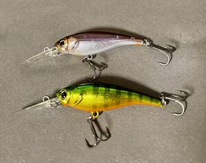 Dブローシャッド 58SP & 62SP 極美品 2個 セット DSTYLE D BLOW SHAD Dスタイル ディーブロー シャッド D ブロウ 青木大介 バス釣り 引退 