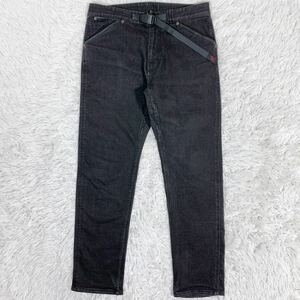 【グラミチ × アーバンリサーチ】別注 クライミング デニムパンツ ストレッチ ブラック 黒 Sサイズ GRAMICCI/URBAN RESEARCH DOORS