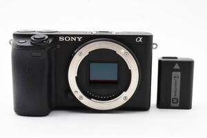 ★良品★ ソニー SONY α6400 ILCE-6400 ブラック ★バッテリー付き！　　　0921#085 #6476