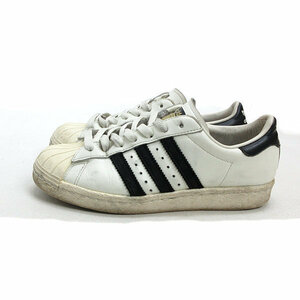 y■【23cm】アディダス/ADIDASスーパースターSUPER STARレザースニーカー■白LADIES/19【中古】