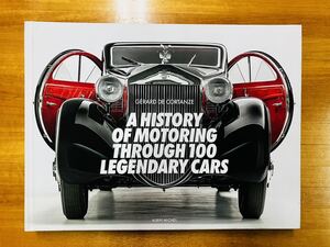 【入手困難】A History of Motoring Through 100 Legendary Cars 洋書　車　スーパーカー 写真 図録 カタログ フェラーリ ポルシェ ジープ