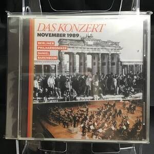 301◇Daniel Barenboim | ダニエル・バレンボイム Das Konzert Nov. 1989 ピアノ協奏曲 状態:新品未開封 クラシック