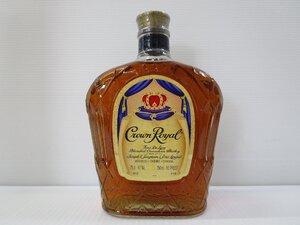 クラウンローヤル 750ml 40% Crown Royal カナディアンウイスキー 未開栓 古酒/B38953