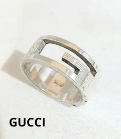 GUCCI　グッチ　Gリング　シルバー 925　10号