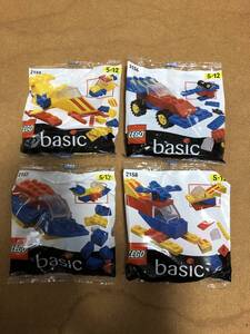 レゴ LEGO basic 2155・2156・2157・2158 ４種セット 未開封 1999年 現状品