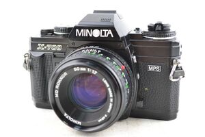 ★実用美品★MINOLTA ミノルタ X-700 MPS ボディ MD ROKKOR 50mm F1.7★♯15399