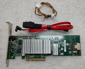 ●NEC純正 SAS RAID Adapter [PROMISE SuperTrak EX4650EL OEM] [NEC P/N:N8103-105]PCI-Express 3Ch接続ケーブル付