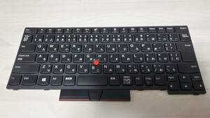 ほぼ新品 Lenovo ThinkPad E480 L490 L480 L380 Yoga T480s等用 日本語キーボード 01YP270