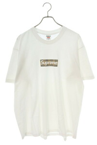 シュプリーム Tシャツ バーバリー 22SS Burberry Box Logo Tee サイズ:XL バーバリーボックスロゴTシャツ 中古 HJ12