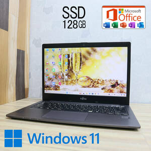 ★中古PC 高性能4世代i5！新品SSD128GB★U904/H Core i5-4300U Webカメラ Win11 MS Office 中古品 ノートPC★P72195