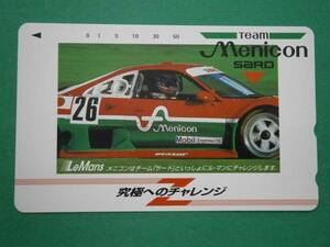 テレカ●●　Le Mans Team Menicom SARD メニコン　ル・マン