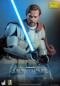 ホットトイズ 1/6 スター・ウォーズ クローン ウォーズ オビ＝ワン・ケノービ 未開封新品 TMS095 Star Wars HOTTOYS Obi-Wan Kenobi