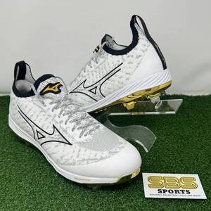 【日本未発売 27cm】 ミズノ Mizuno ミズノプロ 野球 スパイク 金具 白金