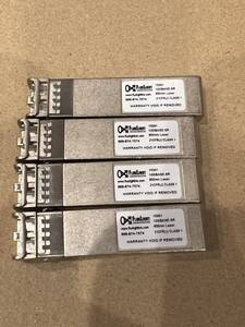 ★☆FluxLight 10GBASE-SR LC 850nm 300m MMF SFP+ Optical Transceiver Module 10301モジュール 4個セット☆★ SFP-10G-SR