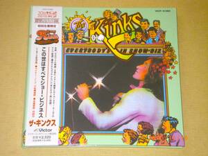 ●キンクス／THE KINKS【この世はすべてショー・ビジネス】CD／紙ジャケ／リマスター／美品●