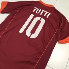 ビンテージ古着！ASローマ イタリア代表 TOTTI 10 ユニフォーム シャツ