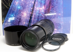 ☆もっと遠くへ☆CANON EF 100-300mm F4.5-5.6 USM♪レンズフード付きで気分はプロカメラマン☆