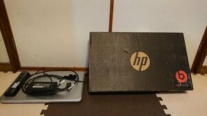 値下げ！！！　　　HP ENVY 17-J100CT　　本体 バッテリー 電源ケーブル 外箱