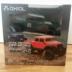 【新品】Axial RCトラック SCX24 1/24 AXI00007T2 グリーン ラジコン